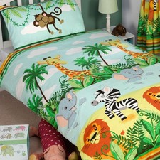 PRH Jungle-Tastic Junior / Cama Cuna Set Funda Nórdica Con Funda Almohada Set de funda nórdica price