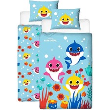 Baby Shark Set de Funda Nórdica Arcoíris Reversible Infantil Cama Individual Set de funda nórdica price