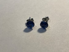 Par de Pendientes Con Piedra Azul Fantasía (126-47/A0-56) Pendientes de fantasía price