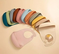 Babero de bebé lindo apto para lavavajillas cómodo silicona para alimentación recogedor de alimentos silicona Alimentación Bib price