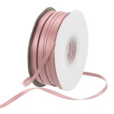 Cinta de satén gruesa de 1/8" 100 yardas de doble cara cinta de seda rosa rosa Ribbons price