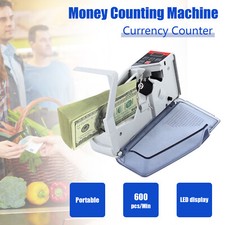 Contador de billetes portátil mini efectivo dinero moneda contador máquina de conteo de billetes Money Counting Máquina price