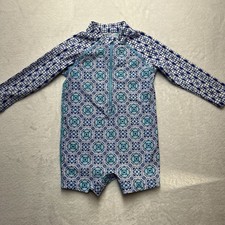 Coolibar Cuello a Rodilla Kohala Traje de Baño Bebé Niña 18-24m UPF 50+ Verano Playa Bañador para bebé price