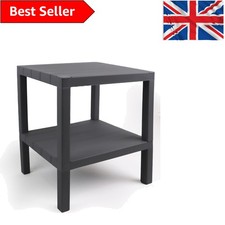 Mesa auxiliar ligera y duradera de 2 niveles - Montaje sin esfuerzo y diseño clásico Side Mesa price