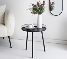 Mesa de centro de metal negro con patas de metal Mesa auxiliar Salón/Dormitorio Side Mesa price
