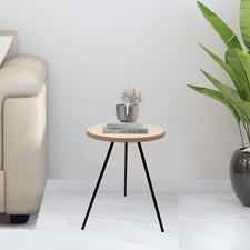 Mesa lateral gris elegante de 3 patas/sala de estar decoración con acento para el hogar Side Mesa price