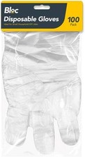 Guantes de plástico transparente GEM Imports, paquete de 100 Cocina Glove price