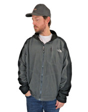 Chaqueta polar The North Face Windstopper para hombre XL gris negro abrigo de senderismo a prueba de viento Windstopper y Fleece price