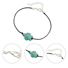 Cadena simple en forma de tortuga delicada tobillera moda cadena para pies adorable tobillo Anklet price