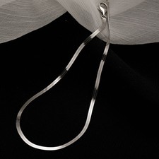 Charm Silver Stainless Steel Snake Chain Anklet For Women Jewelry Foot Chain Anklet price