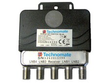 Plato de señal satelital DiSEqC LNB Combinador Interruptor de 3 o 4 vías a 1 Satellite Receivers price