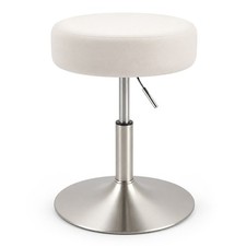 Taburete maquillaje tapizado, giratorio 360°, regulable en altura para bar Bar Taburete price