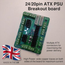PCB de ruptura de fuente de alimentación ATX 24/20 pines, salida de terminal de tornillo de la fuente de alimentación de la computadora Alimentación Plate price