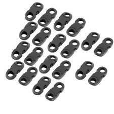 Bolsa Cinturón plástico correas Adjustive Hebilla de liberación Negro 20Pcs Cinturón Bolso de hombre price