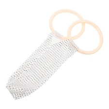 Bolso con soporte para teléfono con diamantes de imitación - Portador de mano reutilizable - Cartera de noche de malla con Evening Bolso price