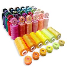Kit de hilos de coser, 36 colores surtidos hilos para máquina con carretes coser Sewing Máquina price