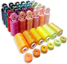 Kit de hilos de coser, 36 colores surtidos hilos para máquina con carretes coser Sewing Máquina price