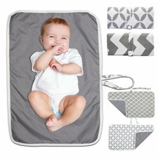 Cambiador portátil para bebé plegable impermeable almohadilla para pañales de viaje 60x35 cm Cambio Colchoneta para bebé price