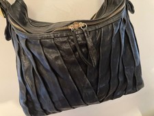 Bolso de mano vintage años 90 Treeje cuero negro Bolsos price