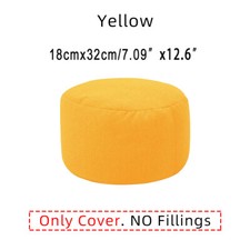 Reposapiés Funda Bolsa de Frijoles Reposapiés Otomano Taburete Redondo Silla Cubierta Asiento Sin Relleno Bean Bolso Silla price