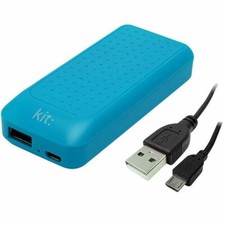 Power Bank KIT 4000 mAh Essentials Range Universal 2 puertos Azul Cargador portátil / power bank price