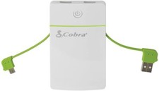 Cobra Power Bank Cargador USB 5000mAh Carga Rápida 2.1 Amp 3 Salidas Cargador portátil / power bank price