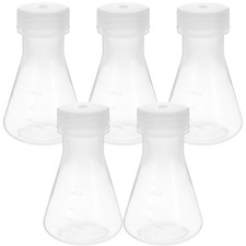 5 Pcs Erlenmeyer Flask Stopper with Chemistry Plastic Bulk Conical Chemistry price
