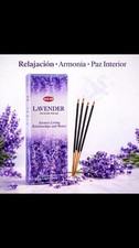 Incienso de Lavanda HEM Relajación Amor Y Armonía Limpieza Energética NUEVO Limpieza Productos price