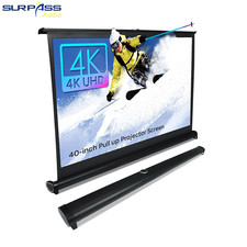 40 Inch Pull Up Projector Screen Tabletop Screen HD 16:9 Projector Foldable Stan Projector Pantalla price