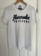 Camiseta para hombre Abercrombie & Fitch vintage ajuste muscular talla pequeña del Reino Unido Camiseta de hombre price