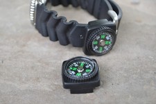 Brújula deslizable de 20 mm para correa de reloj al aire libre impermeable supervivencia buceo Compass price