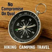 Brújula de bolsillo premium para senderismo camping | Herramienta guía de supervivencia al aire libre Reino Unido Compass price