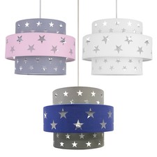 Iluminación de techo de 2 niveles con diseño de estrella de luz de ajuste fácil para dormitorio de niñas niños Habitación de bebé techo lámpara price