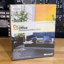 Microsoft Office Professional Edition 2003 Word Excel Outlook Windows PC Oficina Software price