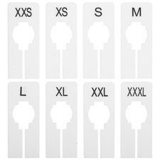Separador de tamaño para colgar ropa de 8 piezas para estantes Divider y Separator price