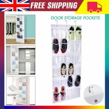 Nuevo 24 Bolsillos Sobre Puerta Colgante Bolsa Caja Zapatero Colgador Almacenamiento Ordenado Organizador Zapato Almacenaje Caja price