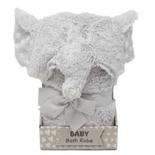 Linda y Suave Bata de Baño Elefante Con Capucha Acurrucarse Manta Recién Nacido Bebé Unisex Regalo Albornoz para bebé price