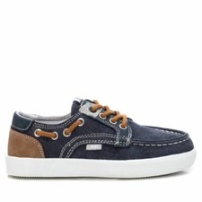 XTI Zapatos De Tela Con Cordones (Vegano), Niños - NAV (MARINO) Casual Zapatos de niño price