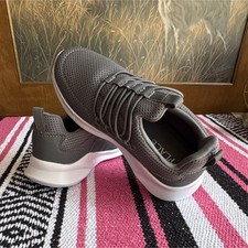 Zapatos deportivos de niño, talla 13, color gris y blanco, excelente comodidad Casual Zapatos de niño price