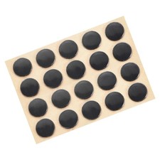 Almohadillas redondas para pies de ratón de 0,7 mm para juegos de repuesto de pies de ratón negras 20 piezas Gaming Mouse Colchoneta price
