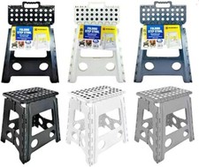 Taburete Plegable Plegable Práctico Fácil de Almacenar Dar un Paso Sentado INICIO MULTI Estándar Taburete price