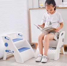 Taburete de entrenamiento para ir al baño con peldaños antideslizantes para bebés niños escalera de inodoro Estándar Taburete price