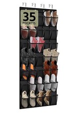 Organizador grande para puerta con 35 bolsillos de malla para zapatos de armario Zapato Armario price