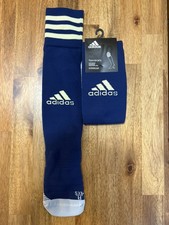 Calcetines de fútbol Adidas para niños Reino Unido 7,5 k - 9,5 k (UE 25-27) azul marino/crema, paquete de dos Calcetines de niño price