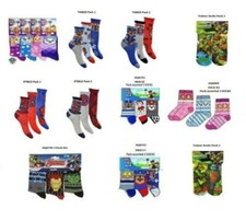 Calcetines De Niños Avengers Spiderman Paw Patrol Marvel, Hulk, 2 & 3 Pares Calcetines de niño price