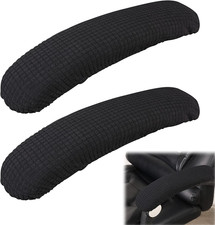 Fundas Descansa Brazo Silla Oficina 2Pzs Elasticas Protectoras Negro Extraíble Alta Silla Funda price