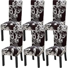 Paquete de 6 fundas para sillas de comedor, fundas elásticas para sillas Alta Silla Funda price