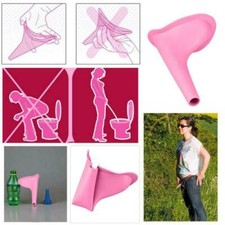 Portátil Mujer Damas Mujer Ella Urinario Orina Wee Embudo Camping Viaje Loo Reino Unido Urinal price