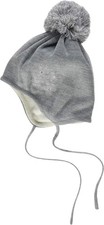 Gorro de punto para bebé niña Sterntaler, gorro de invierno plateado mel., 47 Gorro para bebé price
