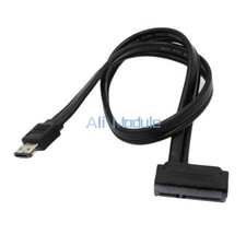 Adaptador de cable de disco duro USB SATA SATA de doble alimentación eSATA USB 12V 5V combo a 22 pines Disk Cable price